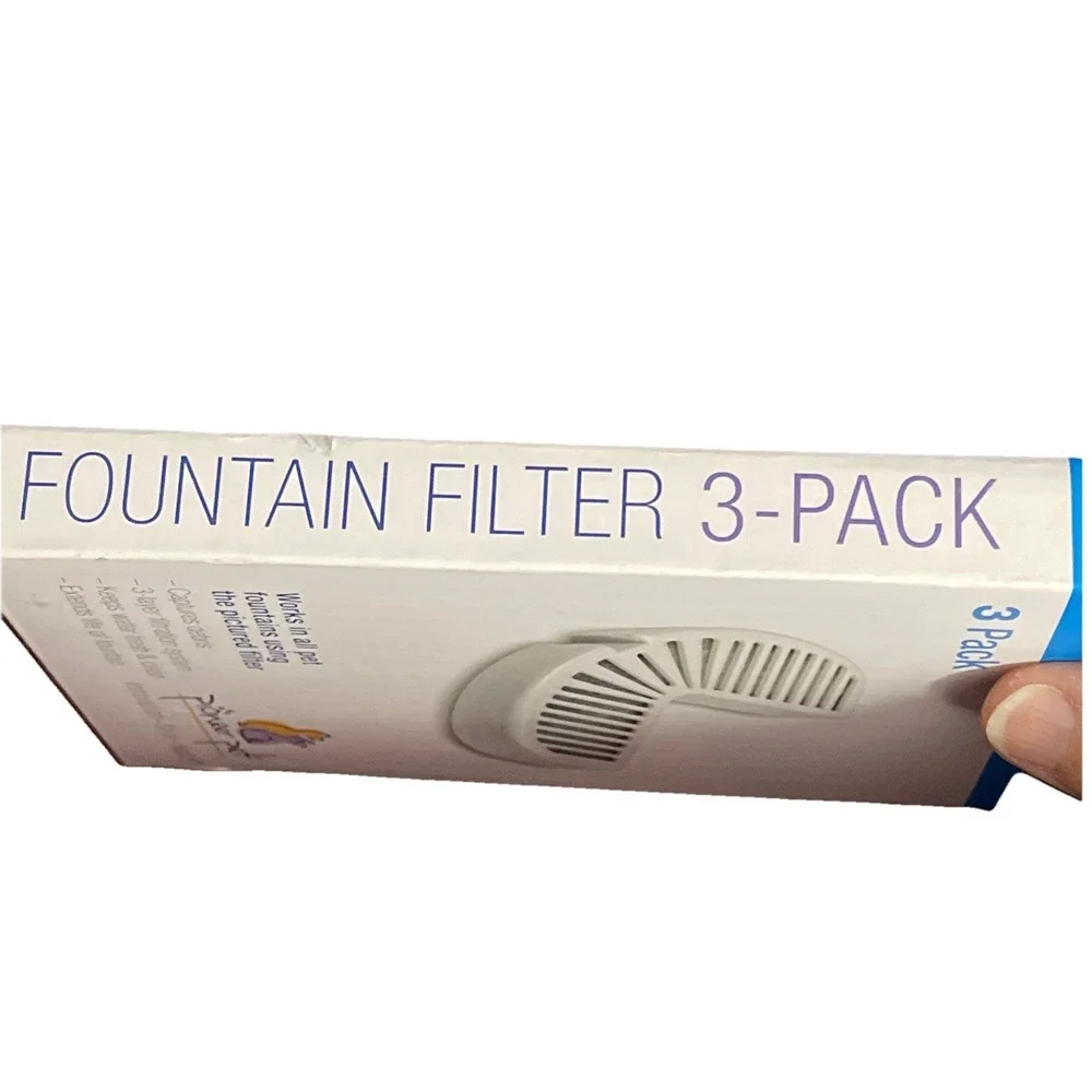 NIB NEW Pioneer Pet 3002 Pet Fountain Replacement‎ Filter - 3 Pack DOGS & CATS